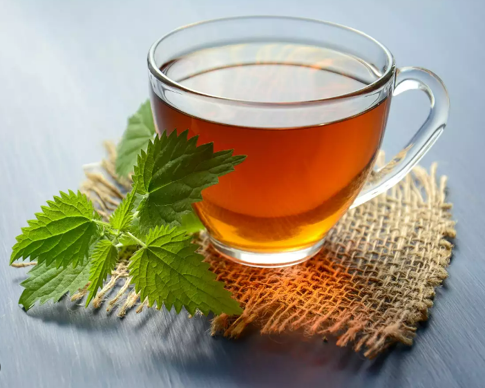 fresh mint tea