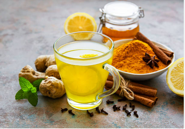 ginger turmeric tea